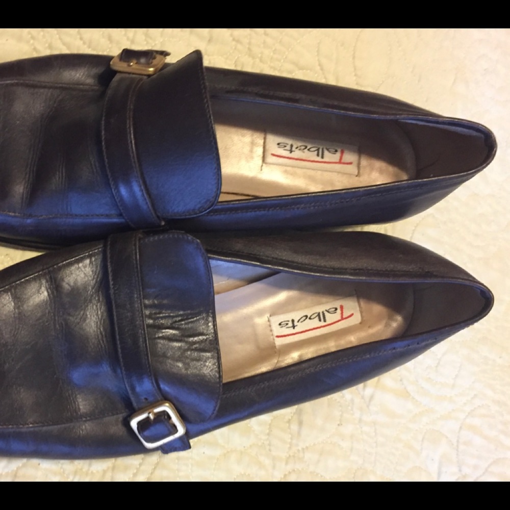 Talbot’s loafers with buckle. Brown. 9.5 M.